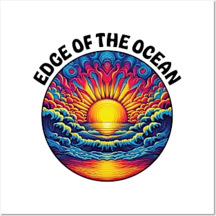 The Edge Of The Ocean Posters and Art